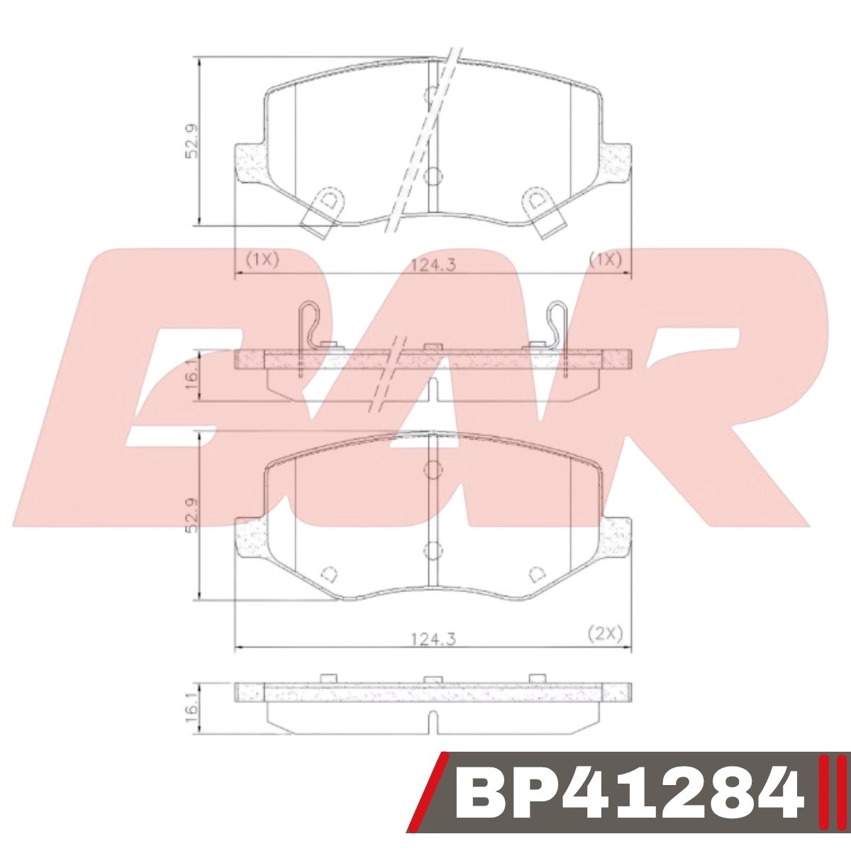 PAF1284 S2 S3 S4 / JAC