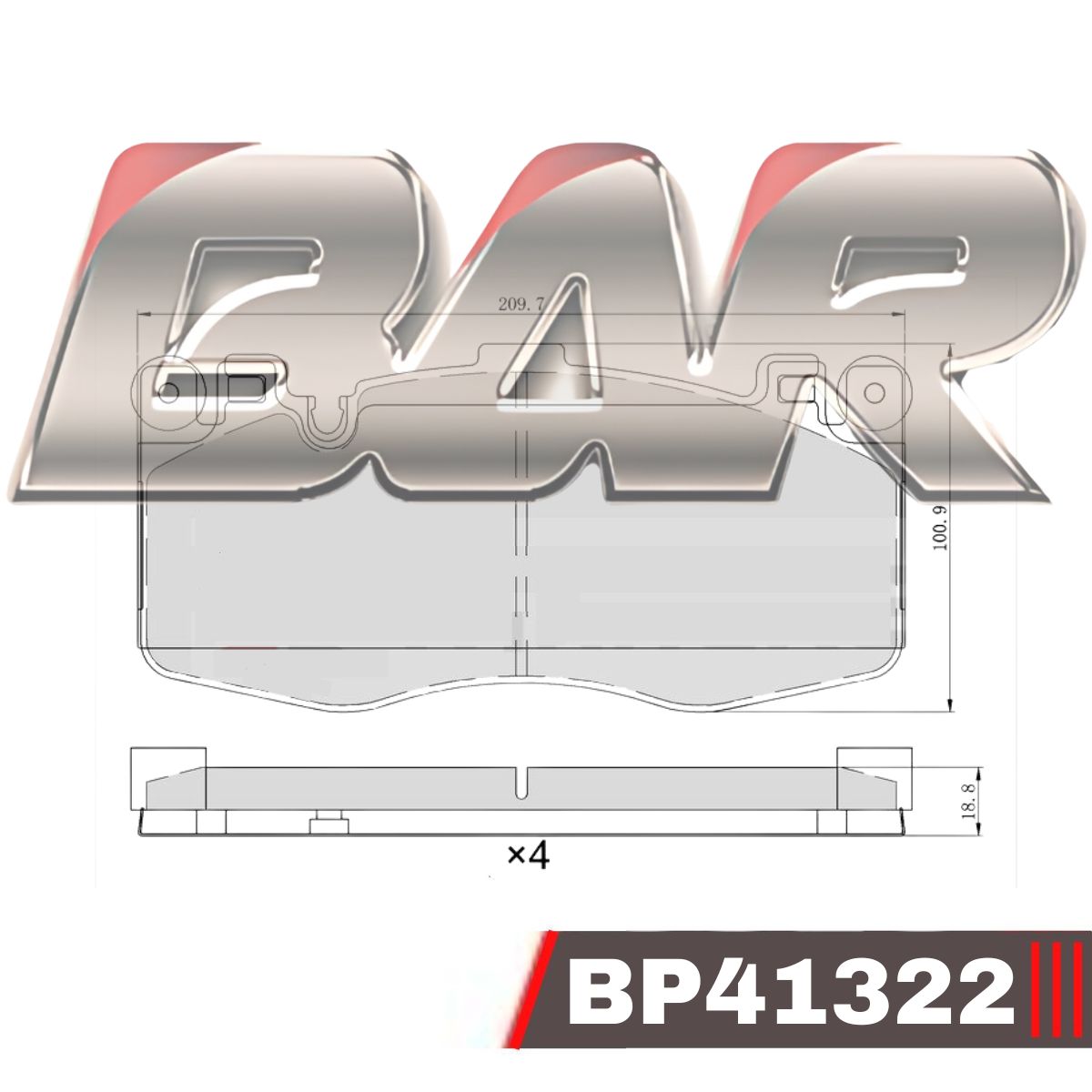 PAF1322 X 5 - X 6 2015/... / BMW